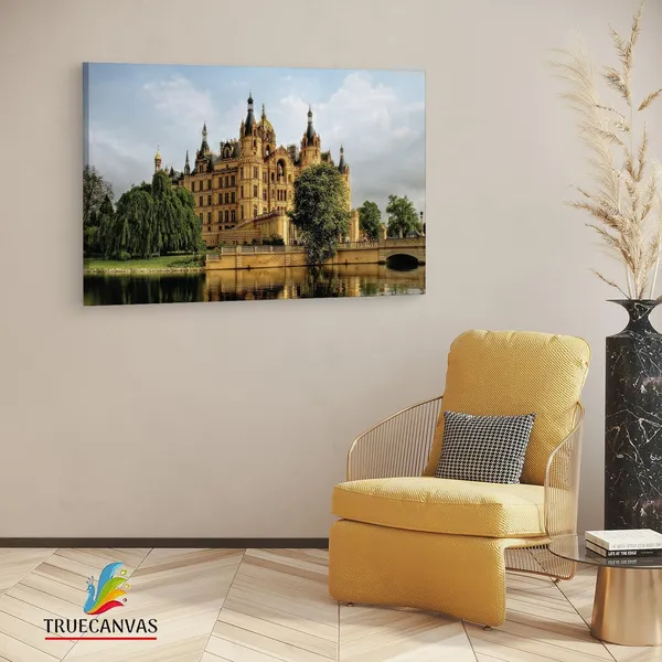 Multicolor_Atlantis,_The_Palm,_Wooden_Framed_Canvas_Paintings_|_For_Living_Room_|_Bedroom_|_Office_|_Gallery_|_Ready_Wall_Mount_Canvas_Wall_Art_Painting_|_Size_-_12_X_18In,_Ct0324