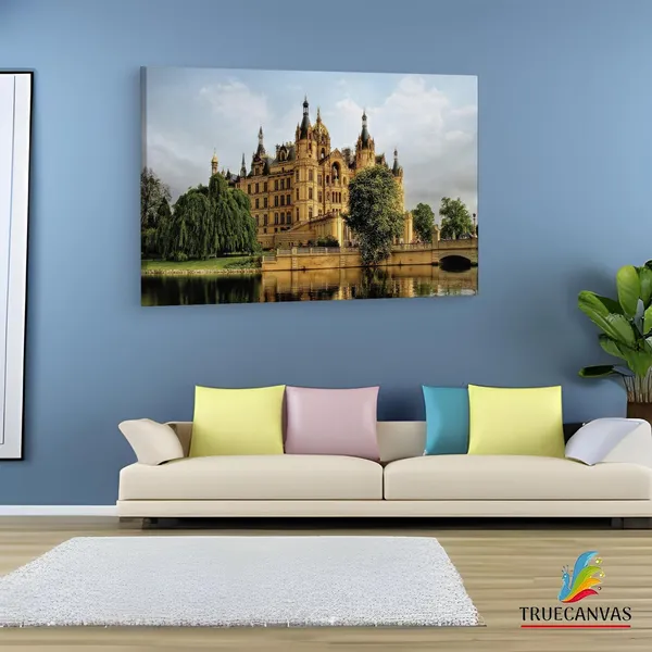 Multicolor_Atlantis,_The_Palm,_Wooden_Framed_Canvas_Paintings_|_For_Living_Room_|_Bedroom_|_Office_|_Gallery_|_Ready_Wall_Mount_Canvas_Wall_Art_Painting_|_Size_-_12_X_18In,_Ct0324