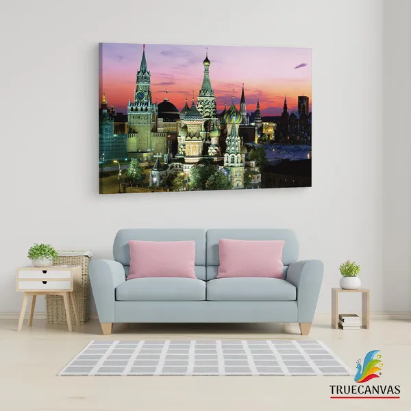 Multicolor_St._Basil'S_Cathedral,_Wooden_Framed_Canvas_Paintings_|_For_Living_Room_|_Bedroom_|_Office_|_Gallery_|_Ready_Wall_Mount_Canvas_Wall_Art_Painting_|_Size_-_12_X_18In,_Ct0329