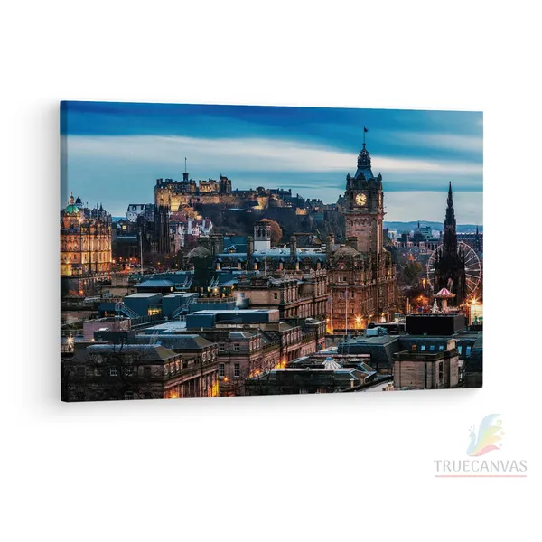 Multicolor_Edinburgh,_Wooden_Framed_Canvas_Paintings_|_For_Living_Room_|_Bedroom_|_Office_|_Gallery_|_Ready_Wall_Mount_Canvas_Wall_Art_Painting_|_Size_-_12_X_18In,_Ct0332