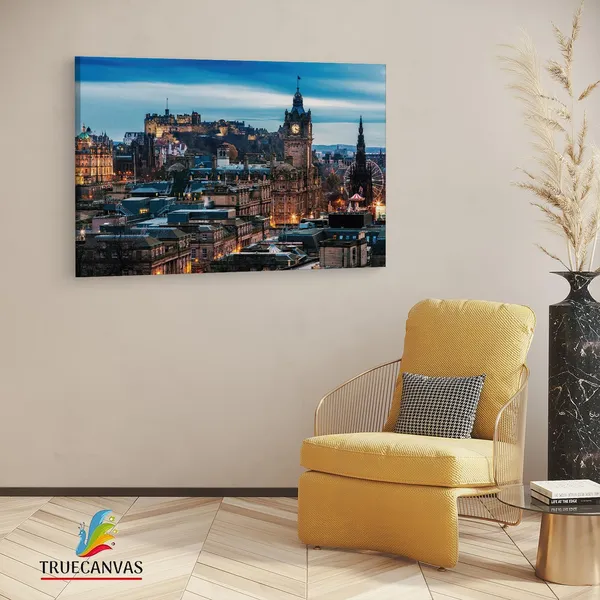Multicolor_Edinburgh,_Wooden_Framed_Canvas_Paintings_|_For_Living_Room_|_Bedroom_|_Office_|_Gallery_|_Ready_Wall_Mount_Canvas_Wall_Art_Painting_|_Size_-_12_X_18In,_Ct0332