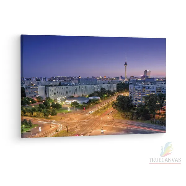 Multicolor_Berlin_Germany,_Wooden_Framed_Canvas_Paintings_|_For_Living_Room_|_Bedroom_|_Office_|_Gallery_|_Ready_Wall_Mount_Canvas_Wall_Art_Painting_|_Size_-_12_X_18In,_Ct0337