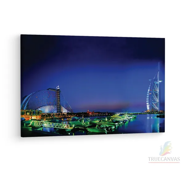 Multicolor_Burj_Al_Arab,_Wooden_Framed_Canvas_Paintings_|_For_Living_Room_|_Bedroom_|_Office_|_Gallery_|_Ready_Wall_Mount_Canvas_Wall_Art_Painting_|_Size_-_12_X_18In,_Ct0350