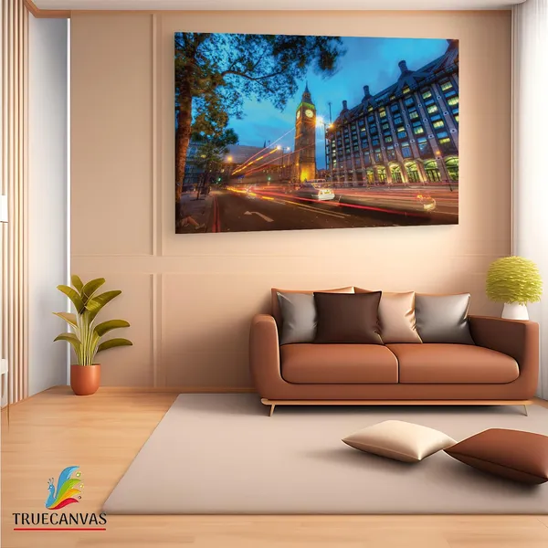 Multicolor_Big_Ben,_Wooden_Framed_Canvas_Paintings_|_For_Living_Room_|_Bedroom_|_Office_|_Gallery_|_Ready_Wall_Mount_Canvas_Wall_Art_Painting_|_Size_-_12_X_18In,_Ct0356
