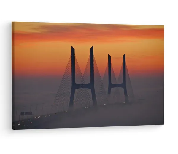 Multicolor_Vasco_Da_Gama_Bridge,_Wooden_Framed_Canvas_Paintings_|_For_Living_Room_|_Bedroom_|_Office_|_Gallery_|_Ready_Wall_Mount_Canvas_Wall_Art_Painting_|_Size_-_12_X_18In,_Ct0360