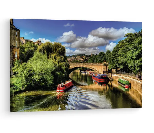 Multicolor_River_Avon,_Wooden_Framed_Canvas_Paintings_|_For_Living_Room_|_Bedroom_|_Office_|_Gallery_|_Ready_Wall_Mount_Canvas_Wall_Art_Painting_|_Size_-_12_X_18In,_Ct0369