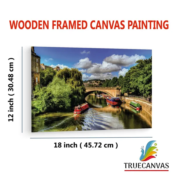 Multicolor_River_Avon,_Wooden_Framed_Canvas_Paintings_|_For_Living_Room_|_Bedroom_|_Office_|_Gallery_|_Ready_Wall_Mount_Canvas_Wall_Art_Painting_|_Size_-_12_X_18In,_Ct0369