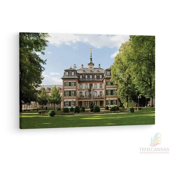 Multicolor_Bolongaropalast_Frankfurt,_Wooden_Framed_Canvas_Paintings_|_For_Living_Room_|_Bedroom_|_Office_|_Gallery_|_Ready_Wall_Mount_Canvas_Wall_Art_Painting_|_Size_-_12_X_18In,_Ct0373