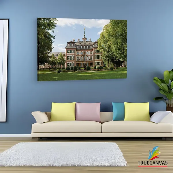 Multicolor_Bolongaropalast_Frankfurt,_Wooden_Framed_Canvas_Paintings_|_For_Living_Room_|_Bedroom_|_Office_|_Gallery_|_Ready_Wall_Mount_Canvas_Wall_Art_Painting_|_Size_-_12_X_18In,_Ct0373