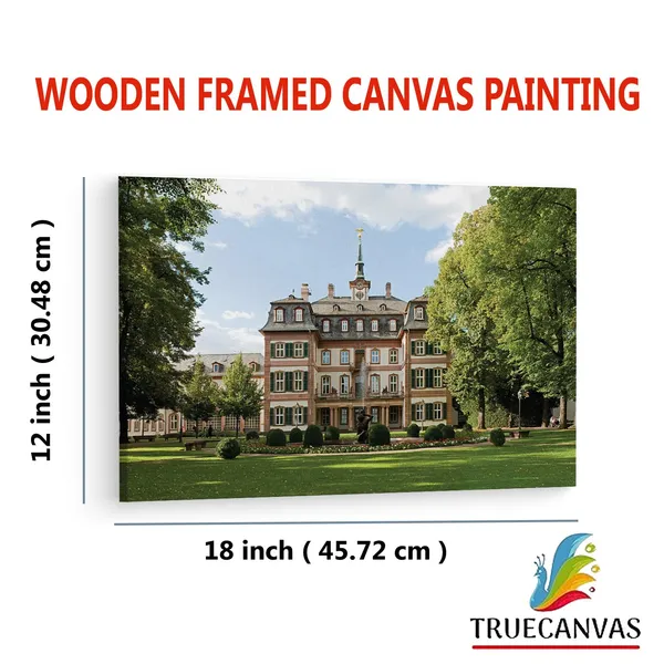 Multicolor_Bolongaropalast_Frankfurt,_Wooden_Framed_Canvas_Paintings_|_For_Living_Room_|_Bedroom_|_Office_|_Gallery_|_Ready_Wall_Mount_Canvas_Wall_Art_Painting_|_Size_-_12_X_18In,_Ct0373