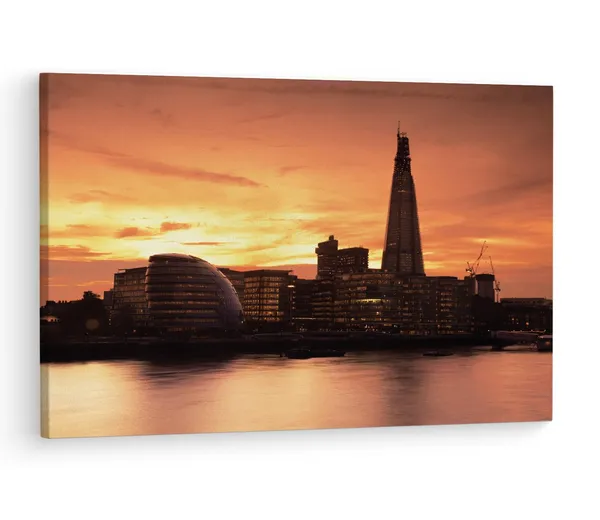 Multicolor_The_Shard,_Wooden_Framed_Canvas_Paintings_|_For_Living_Room_|_Bedroom_|_Office_|_Gallery_|_Ready_Wall_Mount_Canvas_Wall_Art_Painting_|_Size_-_12_X_18In,_Ct0392