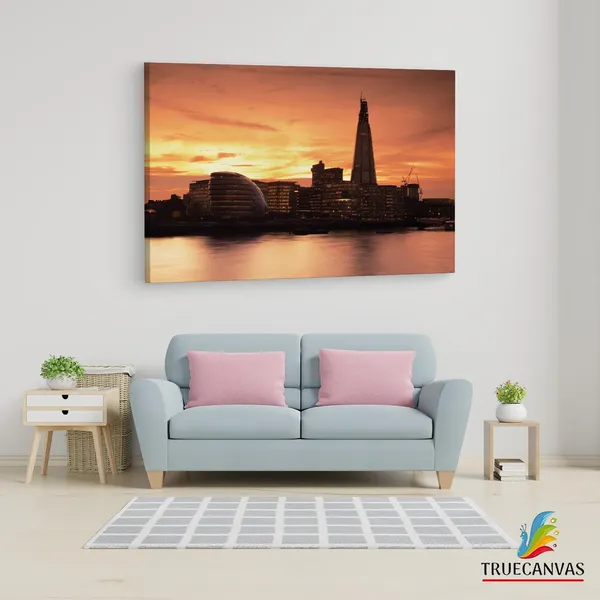 Multicolor_The_Shard,_Wooden_Framed_Canvas_Paintings_|_For_Living_Room_|_Bedroom_|_Office_|_Gallery_|_Ready_Wall_Mount_Canvas_Wall_Art_Painting_|_Size_-_12_X_18In,_Ct0392