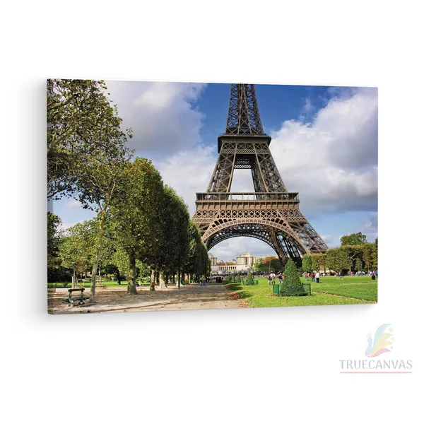 Multicolor_Eiffel_Tower,_Wooden_Framed_Canvas_Paintings_|_For_Living_Room_|_Bedroom_|_Office_|_Gallery_|_Ready_Wall_Mount_Canvas_Wall_Art_Painting_|_Size_-_12_X_18In,_Ct0393