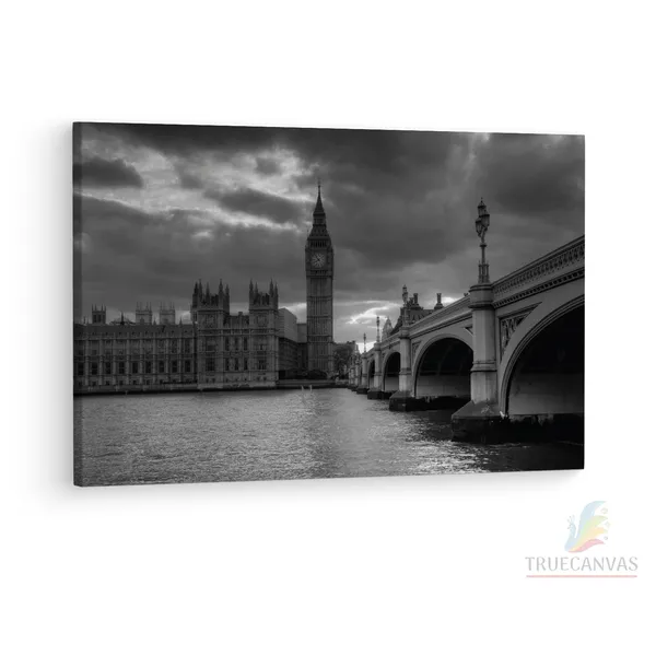 Multicolor_Palace_Of_Westminster,_Wooden_Framed_Canvas_Paintings_|_For_Living_Room_|_Bedroom_|_Office_|_Gallery_|_Ready_Wall_Mount_Canvas_Wall_Art_Painting_|_Size_-_12_X_18In,_Ct0396