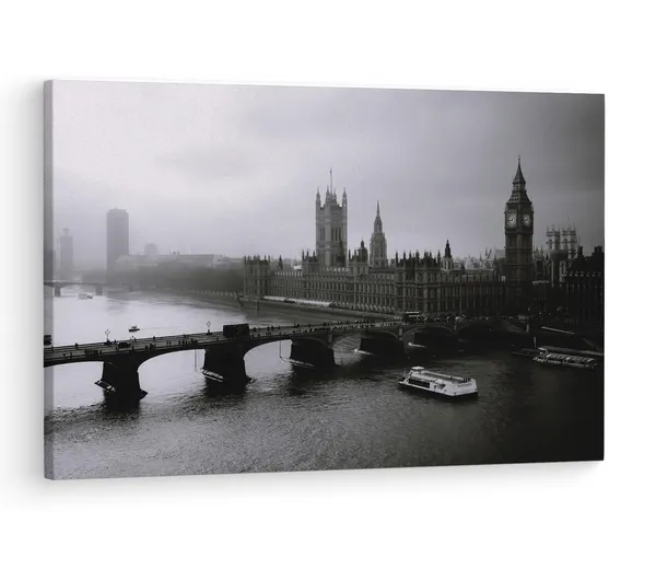 Multicolor_Palace_Of_Westminster,_Wooden_Framed_Canvas_Paintings_|_For_Living_Room_|_Bedroom_|_Office_|_Gallery_|_Ready_Wall_Mount_Canvas_Wall_Art_Painting_|_Size_-_12_X_18In,_Ct0398