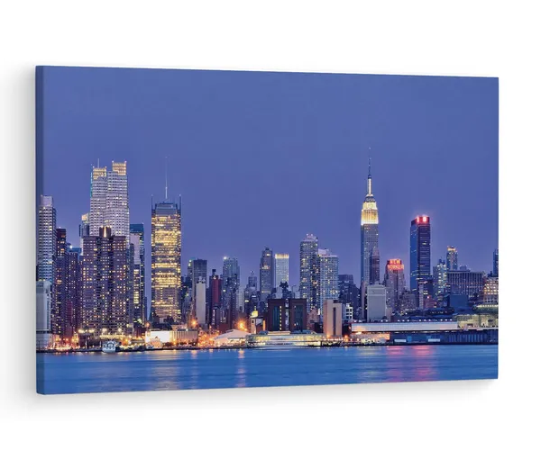 Multicolor_Times_Square,_Wooden_Framed_Canvas_Paintings_|_For_Living_Room_|_Bedroom_|_Office_|_Gallery_|_Ready_Wall_Mount_Canvas_Wall_Art_Painting_|_Size_-_12_X_18In,_Ct0411