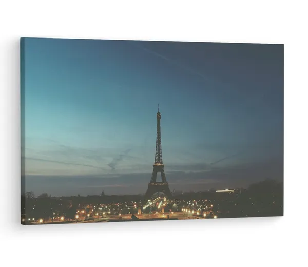 Multicolor_Eiffel_Tower,_Wooden_Framed_Canvas_Paintings_|_For_Living_Room_|_Bedroom_|_Office_|_Gallery_|_Ready_Wall_Mount_Canvas_Wall_Art_Painting_|_Size_-_12_X_18In,_Ct0426