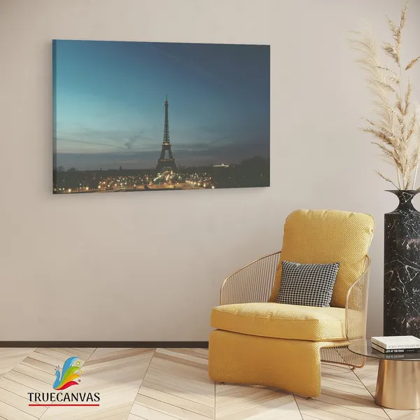 Multicolor_Eiffel_Tower,_Wooden_Framed_Canvas_Paintings_|_For_Living_Room_|_Bedroom_|_Office_|_Gallery_|_Ready_Wall_Mount_Canvas_Wall_Art_Painting_|_Size_-_12_X_18In,_Ct0426
