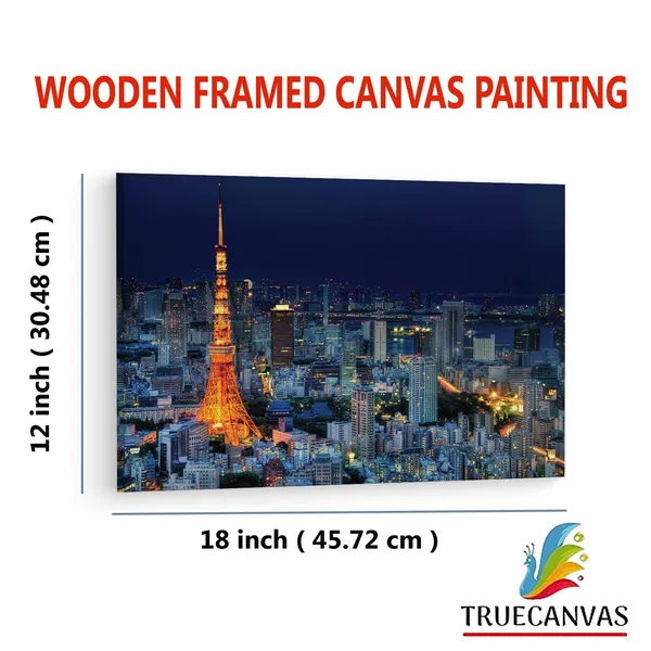 Multicolor_Tokyo_Tower,_Wooden_Framed_Canvas_Paintings_|_For_Living_Room_|_Bedroom_|_Office_|_Gallery_|_Ready_Wall_Mount_Canvas_Wall_Art_Painting_|_Size_-_12_X_18In,_Ct0430