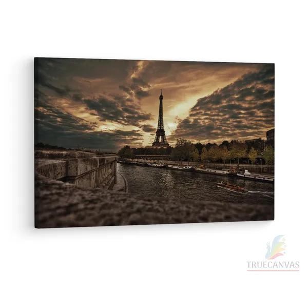 Multicolor_Eiffel_Tower,_Wooden_Framed_Canvas_Paintings_|_For_Living_Room_|_Bedroom_|_Office_|_Gallery_|_Ready_Wall_Mount_Canvas_Wall_Art_Painting_|_Size_-_12_X_18In,_Ct0432