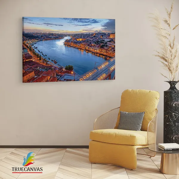 Multicolor_Lu?S_I_Bridge,_Wooden_Framed_Canvas_Paintings_|_For_Living_Room_|_Bedroom_|_Office_|_Gallery_|_Ready_Wall_Mount_Canvas_Wall_Art_Painting_|_Size_-_12_X_18In,_Ct0437