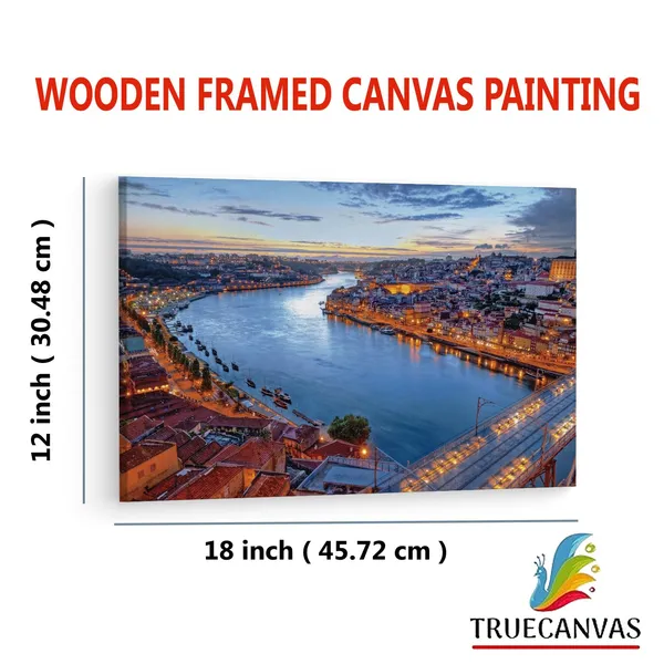 Multicolor_Lu?S_I_Bridge,_Wooden_Framed_Canvas_Paintings_|_For_Living_Room_|_Bedroom_|_Office_|_Gallery_|_Ready_Wall_Mount_Canvas_Wall_Art_Painting_|_Size_-_12_X_18In,_Ct0437