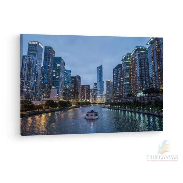 Multicolor_Riverwalk,_Wooden_Framed_Canvas_Paintings_|_For_Living_Room_|_Bedroom_|_Office_|_Gallery_|_Ready_Wall_Mount_Canvas_Wall_Art_Painting_|_Size_-_12_X_18In,_Ct0440