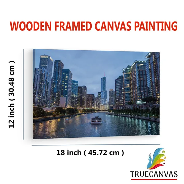 Multicolor_Riverwalk,_Wooden_Framed_Canvas_Paintings_|_For_Living_Room_|_Bedroom_|_Office_|_Gallery_|_Ready_Wall_Mount_Canvas_Wall_Art_Painting_|_Size_-_12_X_18In,_Ct0440