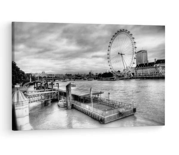 Multicolor_London_Eye,_Wooden_Framed_Canvas_Paintings_|_For_Living_Room_|_Bedroom_|_Office_|_Gallery_|_Ready_Wall_Mount_Canvas_Wall_Art_Painting_|_Size_-_12_X_18In,_Ct0444