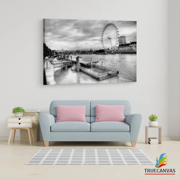 Multicolor_London_Eye,_Wooden_Framed_Canvas_Paintings_|_For_Living_Room_|_Bedroom_|_Office_|_Gallery_|_Ready_Wall_Mount_Canvas_Wall_Art_Painting_|_Size_-_12_X_18In,_Ct0444