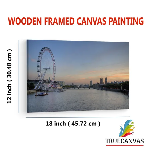 Multicolor_River_Thames,_Wooden_Framed_Canvas_Paintings_|_For_Living_Room_|_Bedroom_|_Office_|_Gallery_|_Ready_Wall_Mount_Canvas_Wall_Art_Painting_|_Size_-_12_X_18In,_Ct0445