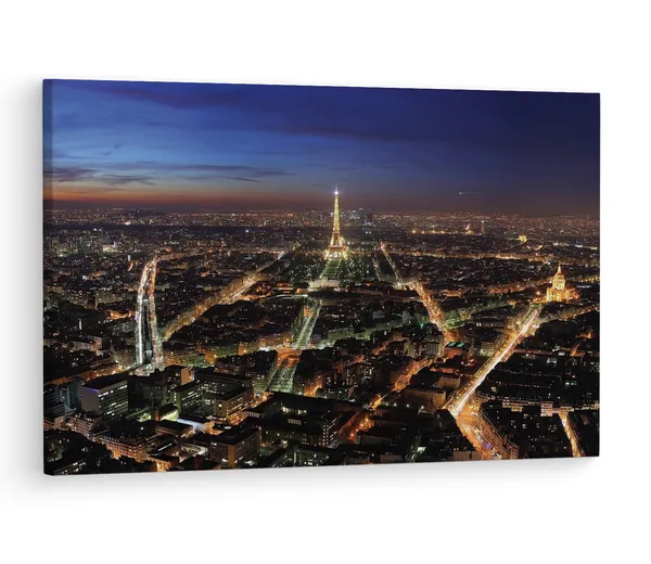 Multicolor_Eiffel_Tower,_Wooden_Framed_Canvas_Paintings_|_For_Living_Room_|_Bedroom_|_Office_|_Gallery_|_Ready_Wall_Mount_Canvas_Wall_Art_Painting_|_Size_-_12_X_18In,_Ct0448