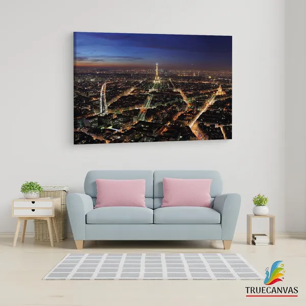 Multicolor_Eiffel_Tower,_Wooden_Framed_Canvas_Paintings_|_For_Living_Room_|_Bedroom_|_Office_|_Gallery_|_Ready_Wall_Mount_Canvas_Wall_Art_Painting_|_Size_-_12_X_18In,_Ct0448