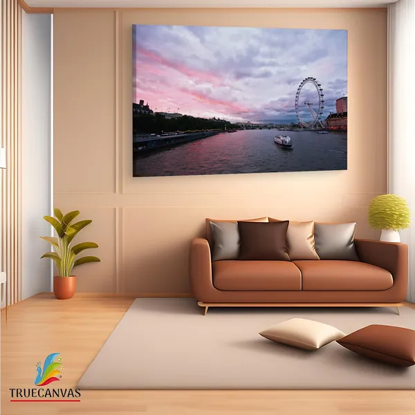 Multicolor_London_Eye,_Wooden_Framed_Canvas_Paintings_|_For_Living_Room_|_Bedroom_|_Office_|_Gallery_|_Ready_Wall_Mount_Canvas_Wall_Art_Painting_|_Size_-_12_X_18In,_Ct0452
