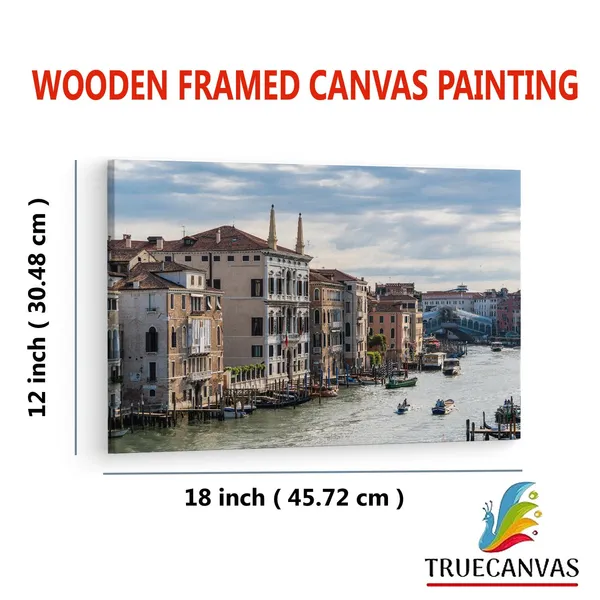 Multicolor_Grand_Canal,_Wooden_Framed_Canvas_Paintings_|_For_Living_Room_|_Bedroom_|_Office_|_Gallery_|_Ready_Wall_Mount_Canvas_Wall_Art_Painting_|_Size_-_12_X_18In,_Ct0456