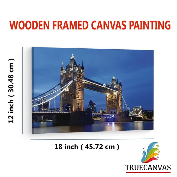 Multicolor_Tower_Bridge,_Wooden_Framed_Canvas_Paintings_|_For_Living_Room_|_Bedroom_|_Office_|_Gallery_|_Ready_Wall_Mount_Canvas_Wall_Art_Painting_|_Size_-_12_X_18In,_Ct0458