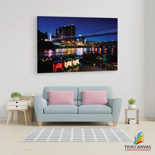 Multicolor_Bitan_Tourist_Attraction,_Wooden_Framed_Canvas_Paintings_|_For_Living_Room_|_Bedroom_|_Office_|_Gallery_|_Ready_Wall_Mount_Canvas_Wall_Art_Painting_|_Size_-_12_X_18In,_Ct0461