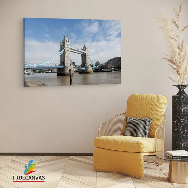 Multicolor_Tower_Bridge,_Wooden_Framed_Canvas_Paintings_|_For_Living_Room_|_Bedroom_|_Office_|_Gallery_|_Ready_Wall_Mount_Canvas_Wall_Art_Painting_|_Size_-_12_X_18In,_Ct0473