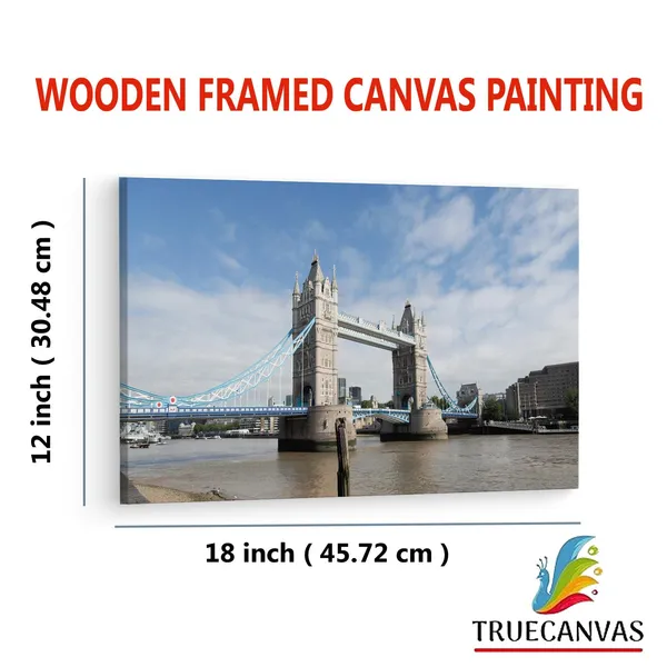 Multicolor_Tower_Bridge,_Wooden_Framed_Canvas_Paintings_|_For_Living_Room_|_Bedroom_|_Office_|_Gallery_|_Ready_Wall_Mount_Canvas_Wall_Art_Painting_|_Size_-_12_X_18In,_Ct0473