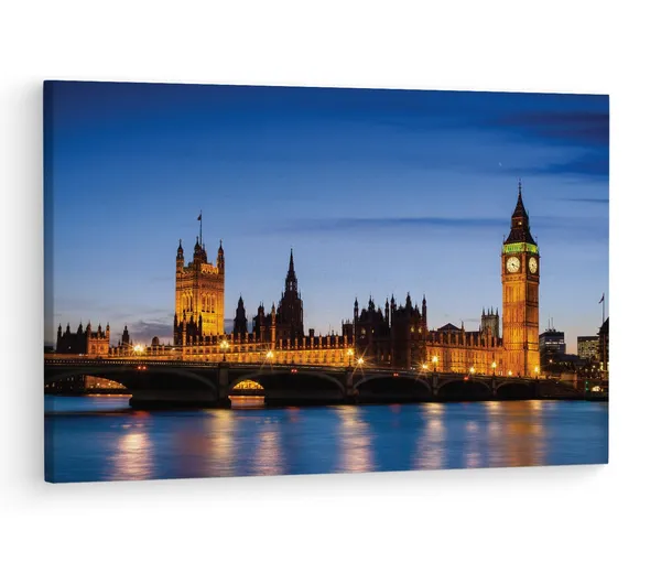 Multicolor_Big_Ben,_Wooden_Framed_Canvas_Paintings_|_For_Living_Room_|_Bedroom_|_Office_|_Gallery_|_Ready_Wall_Mount_Canvas_Wall_Art_Painting_|_Size_-_12_X_18In,_Ct0475