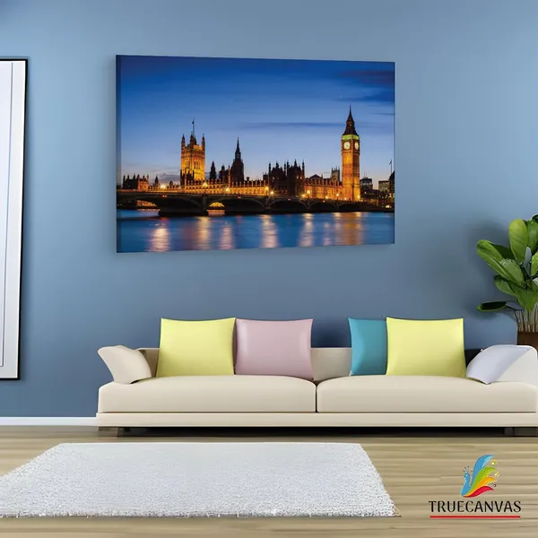 Multicolor_Big_Ben,_Wooden_Framed_Canvas_Paintings_|_For_Living_Room_|_Bedroom_|_Office_|_Gallery_|_Ready_Wall_Mount_Canvas_Wall_Art_Painting_|_Size_-_12_X_18In,_Ct0475
