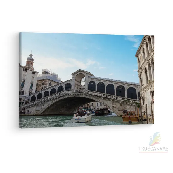 Multicolor_Rialto_Bridge,_Wooden_Framed_Canvas_Paintings_|_For_Living_Room_|_Bedroom_|_Office_|_Gallery_|_Ready_Wall_Mount_Canvas_Wall_Art_Painting_|_Size_-_12_X_18In,_Ct0478