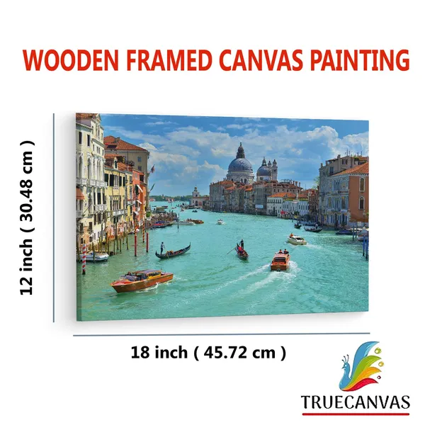 Multicolor_Grand_Canal,_Wooden_Framed_Canvas_Paintings_|_For_Living_Room_|_Bedroom_|_Office_|_Gallery_|_Ready_Wall_Mount_Canvas_Wall_Art_Painting_|_Size_-_12_X_18In,_Ct0506