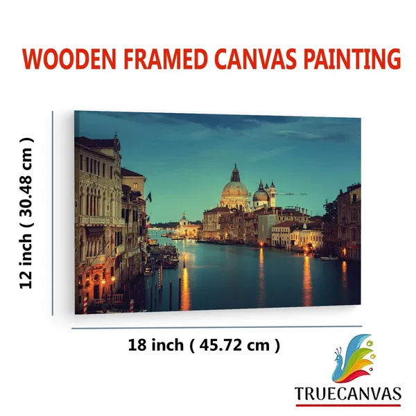 Multicolor_Grand_Canal,_Wooden_Framed_Canvas_Paintings_|_For_Living_Room_|_Bedroom_|_Office_|_Gallery_|_Ready_Wall_Mount_Canvas_Wall_Art_Painting_|_Size_-_12_X_18In,_Ct0532