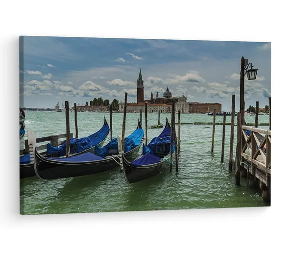 Multicolor_Italy,_Venice,_Grand_Canal,_Wooden_Framed_Canvas_Paintings_|_For_Living_Room_|_Bedroom_|_Office_|_Gallery_|_Ready_Wall_Mount_Canvas_Wall_Art_Painting_|_Size_-_12_X_18In,_Ct0535