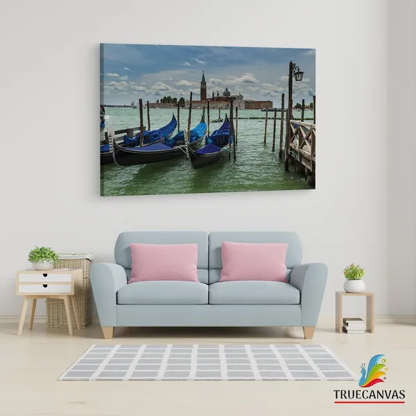 Multicolor_Italy,_Venice,_Grand_Canal,_Wooden_Framed_Canvas_Paintings_|_For_Living_Room_|_Bedroom_|_Office_|_Gallery_|_Ready_Wall_Mount_Canvas_Wall_Art_Painting_|_Size_-_12_X_18In,_Ct0535