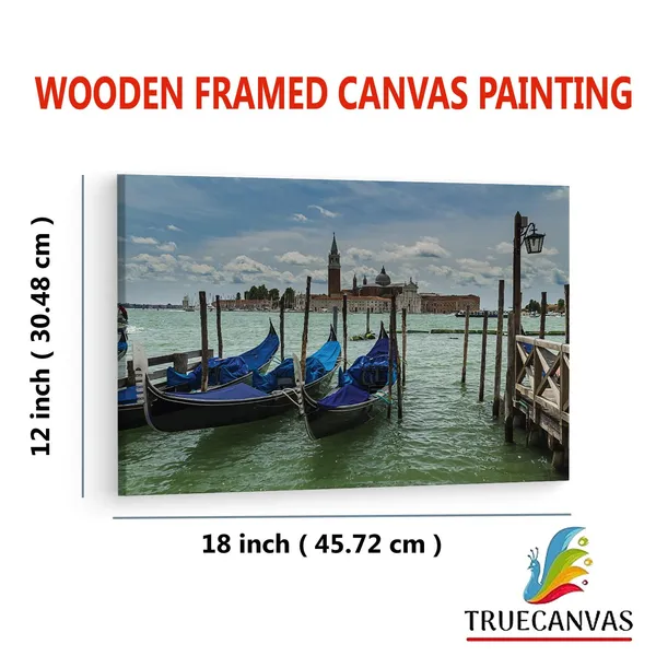 Multicolor_Italy,_Venice,_Grand_Canal,_Wooden_Framed_Canvas_Paintings_|_For_Living_Room_|_Bedroom_|_Office_|_Gallery_|_Ready_Wall_Mount_Canvas_Wall_Art_Painting_|_Size_-_12_X_18In,_Ct0535