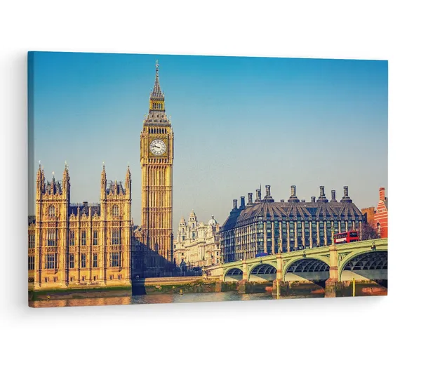 Multicolor_Big_Ben,_Wooden_Framed_Canvas_Paintings_|_For_Living_Room_|_Bedroom_|_Office_|_Gallery_|_Ready_Wall_Mount_Canvas_Wall_Art_Painting_|_Size_-_12_X_18In,_Ct0546