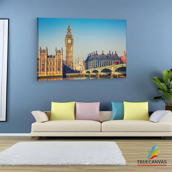 Multicolor_Big_Ben,_Wooden_Framed_Canvas_Paintings_|_For_Living_Room_|_Bedroom_|_Office_|_Gallery_|_Ready_Wall_Mount_Canvas_Wall_Art_Painting_|_Size_-_12_X_18In,_Ct0546