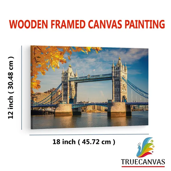 Multicolor_Tower_Bridge,_Wooden_Framed_Canvas_Paintings_|_For_Living_Room_|_Bedroom_|_Office_|_Gallery_|_Ready_Wall_Mount_Canvas_Wall_Art_Painting_|_Size_-_12_X_18In,_Ct0548